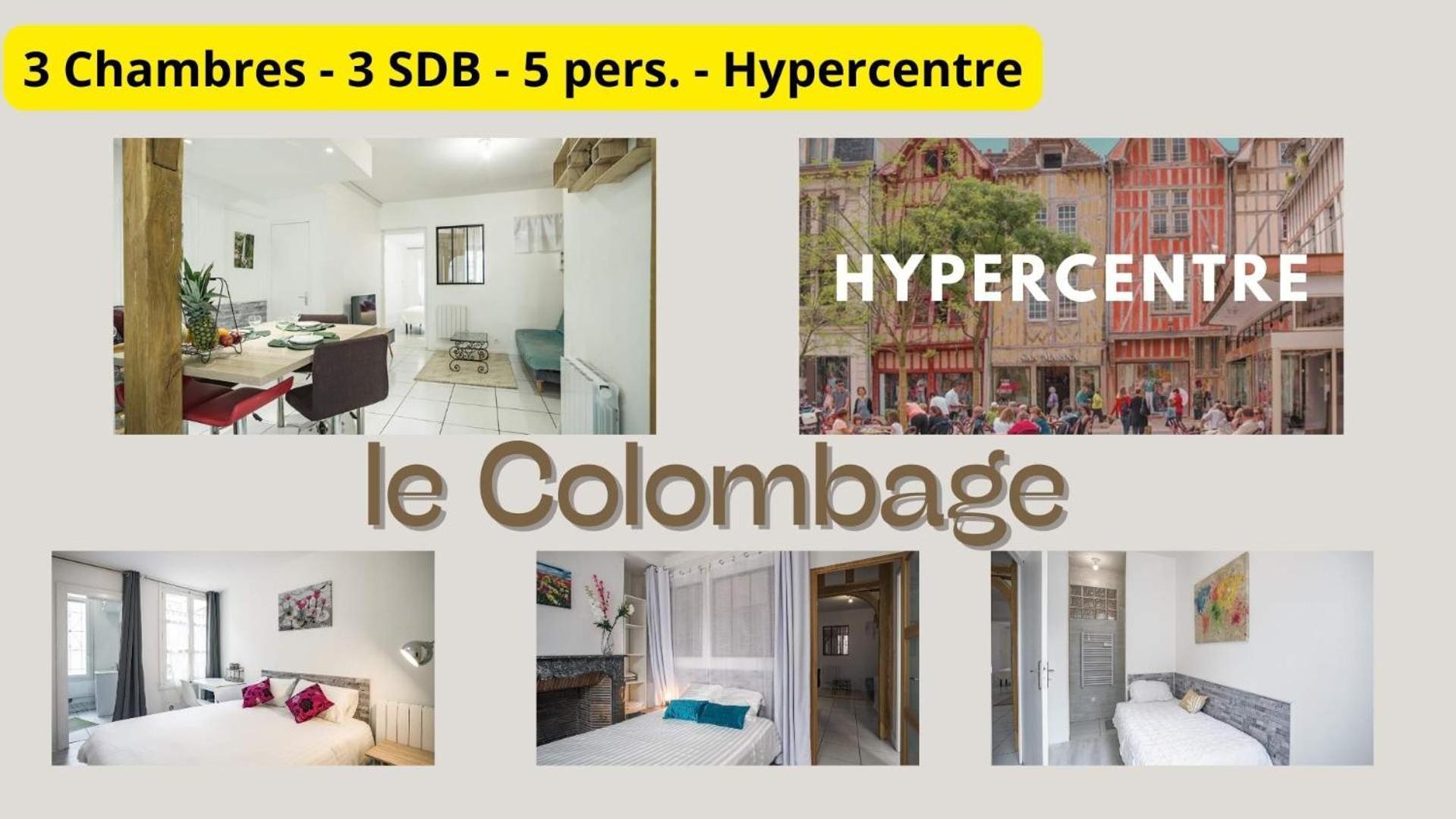 Le Colombage-3 Chambres- Hypercentre Troyes Exterior photo